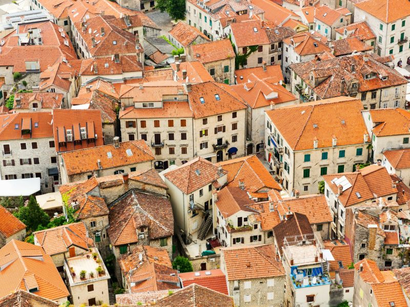 Old town roofs